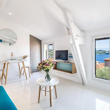 New ! Sea View Near A Design Ac * Villefranche-sur-Mer